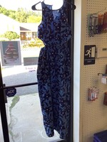 Who What Where Size S Blue Floral Dress