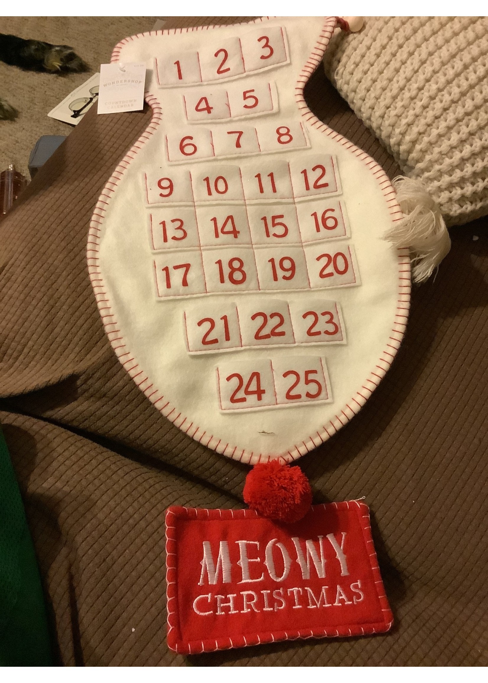 Wondershop Countdown Calendar - Meowy Christmas