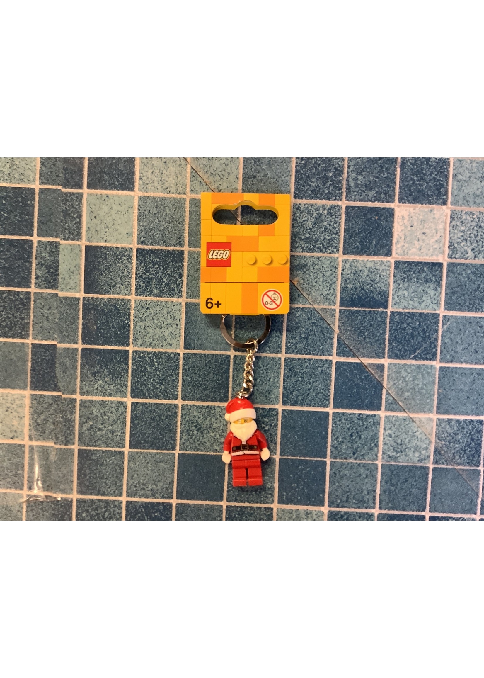 LEGOÂ® Collection x Target Iconic Happy Santa Keychain 854040