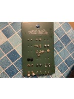 Stars and Moon Stud Drop Earring Set 18pc - Wild Fable