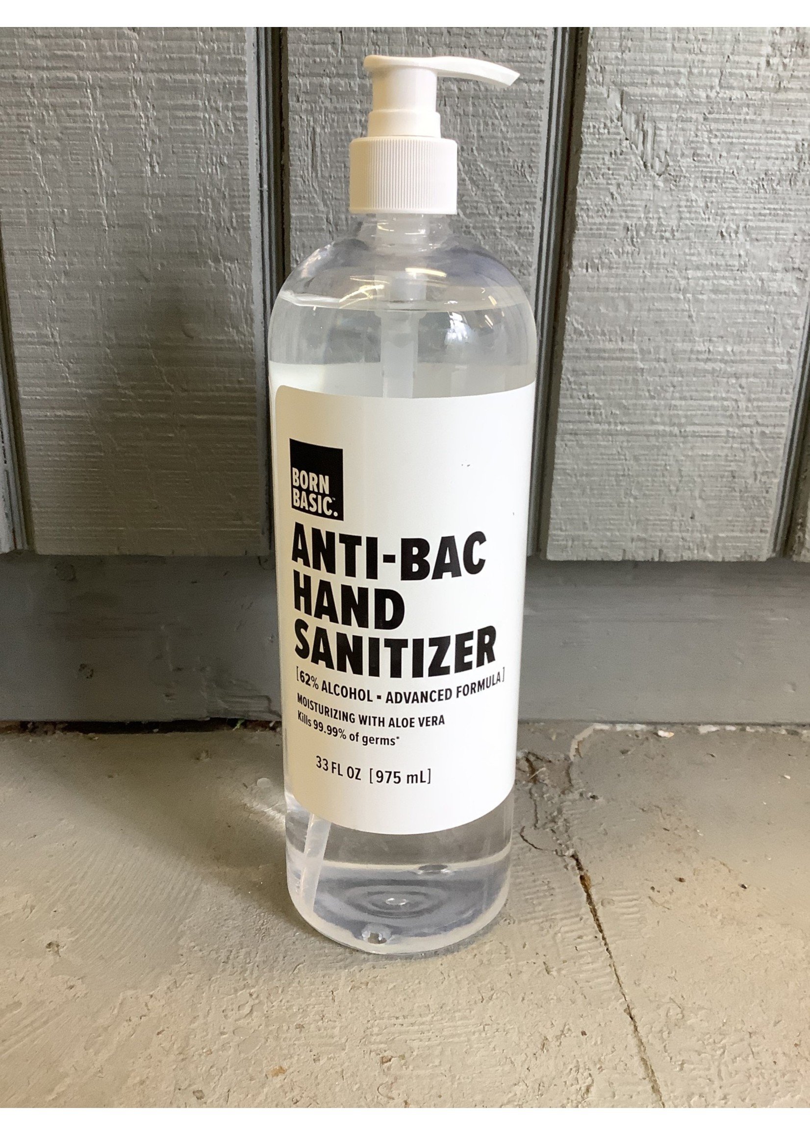 Born Basic Anti-Bac Hand Sanitizer - 33 fl oz