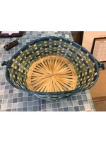 Blue Bamboo Easter Basket