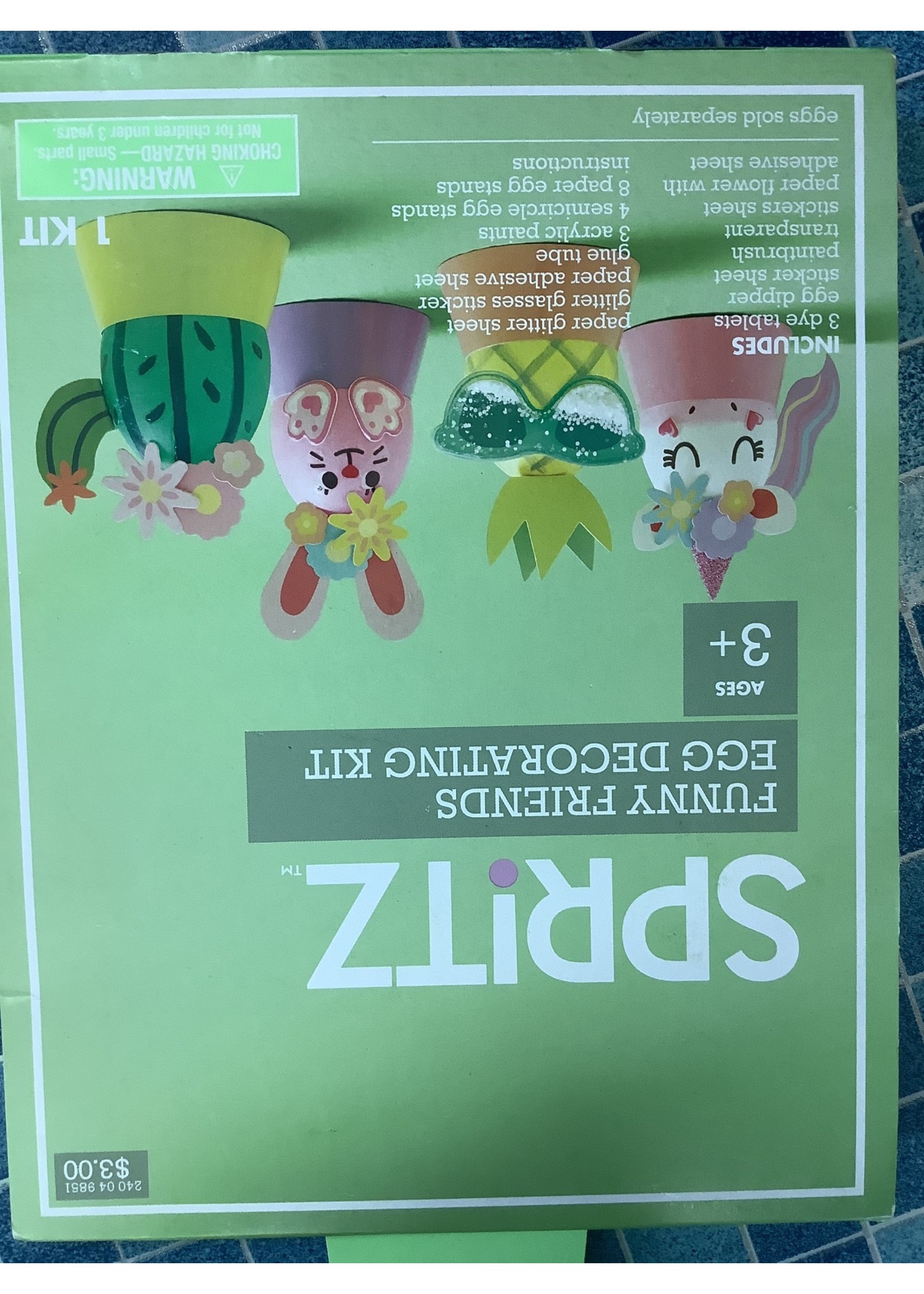 Funny Friends Easter Egg Decorating Kit - Spritz