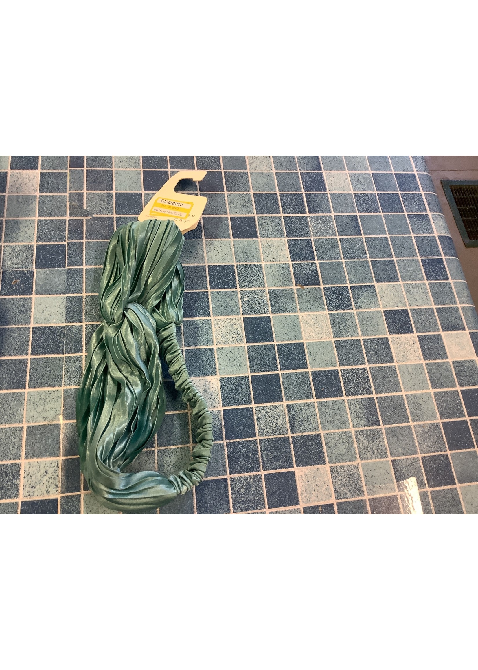 Pleated Twist Headwrap - A New Day Mint Green