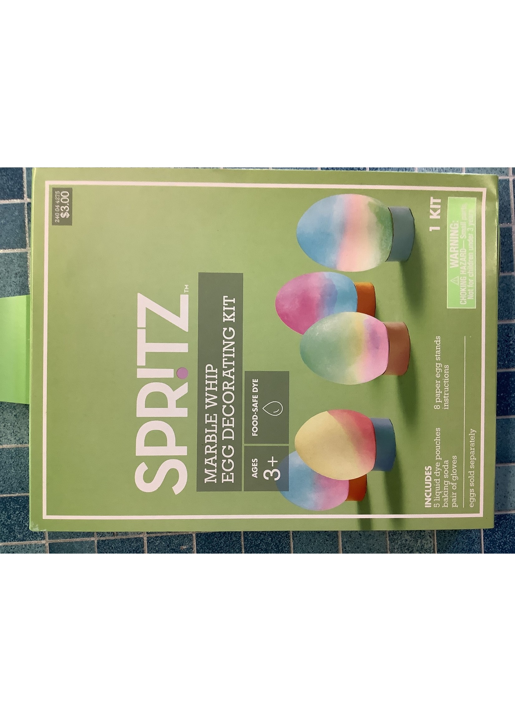 Marble Whip Easter Egg Decorating Kit - Spritz