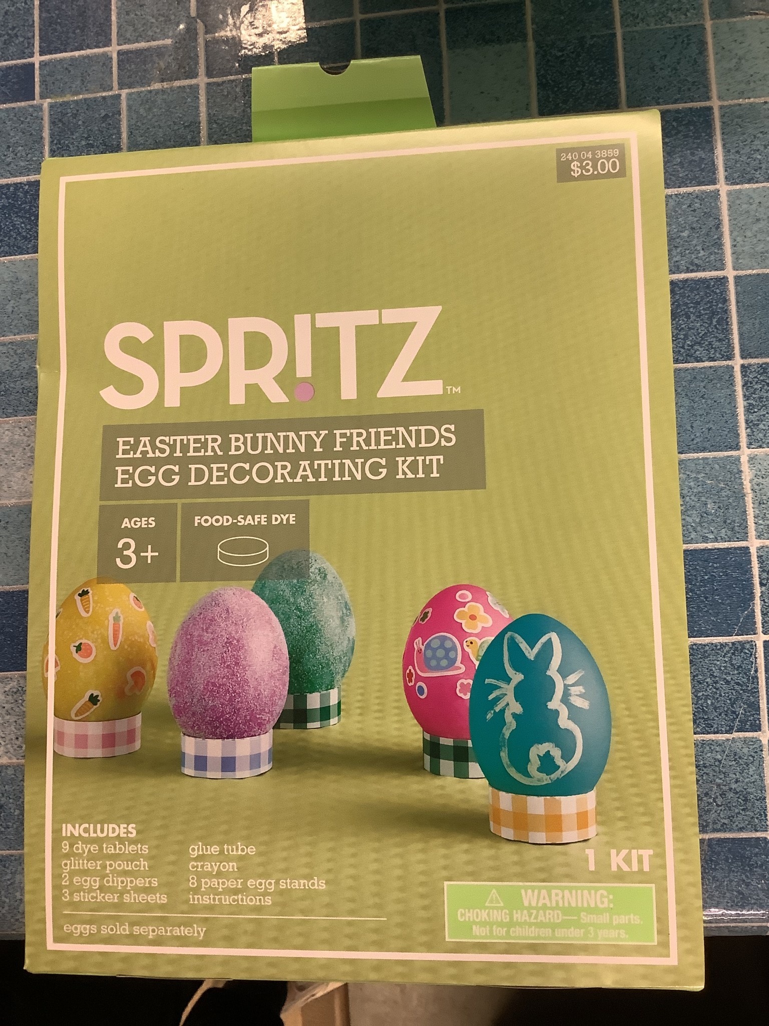 Farmhouse and Friends Easter Egg Decorating Kit Spritz D3 Surplus