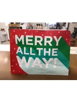 Merry All The Way jumbo gift bag