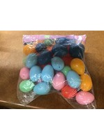 *open package* 48ct Easter Plastic Eggs Mixed Colors - Spritz