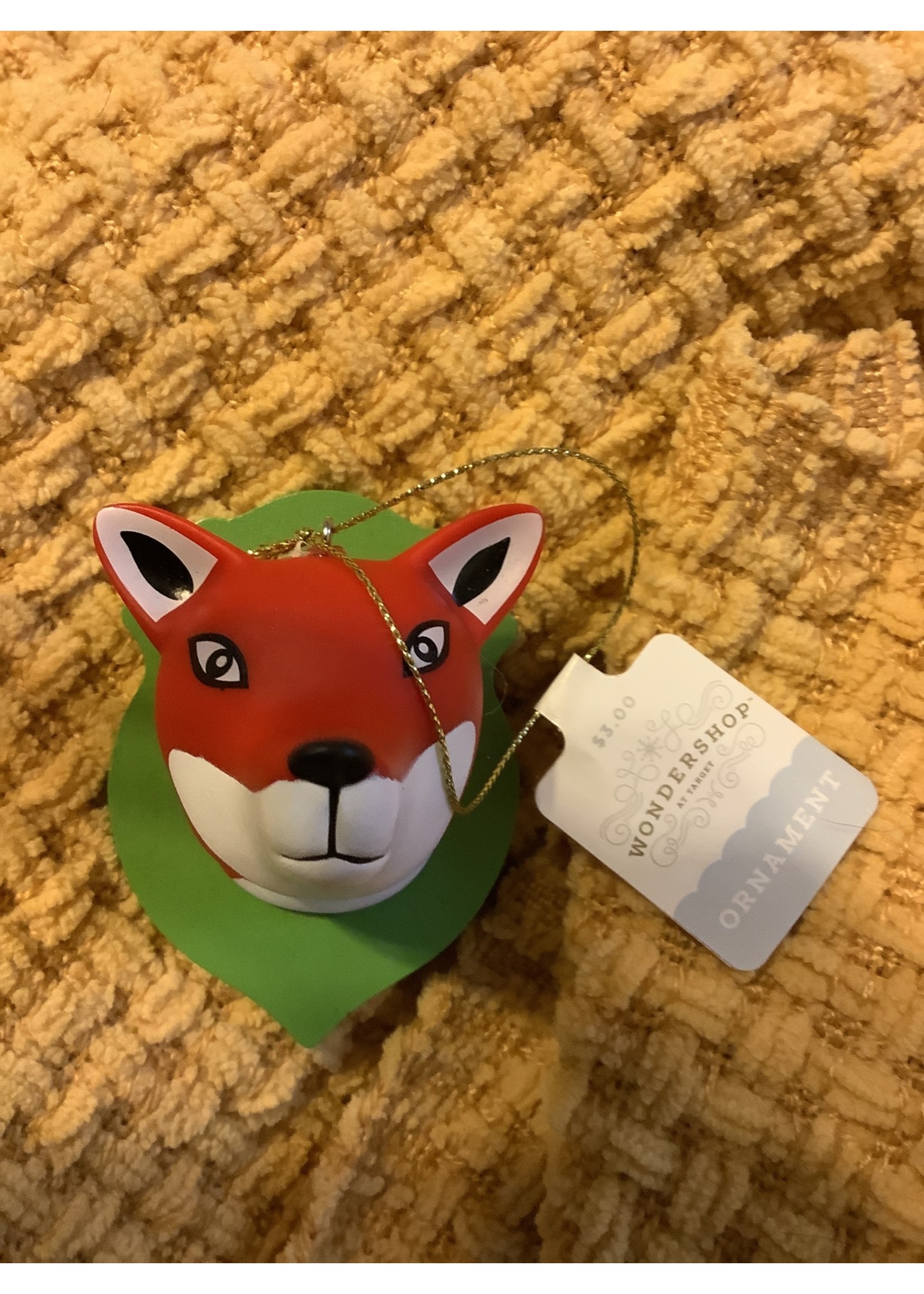 Fox Head Ornament