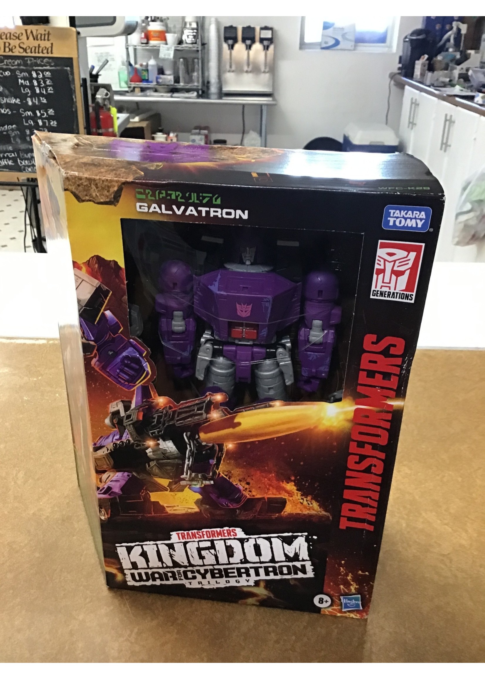 2021 Transformers Generations War for Cybertron Kingdom Leader WFC-K28 Galvatron 