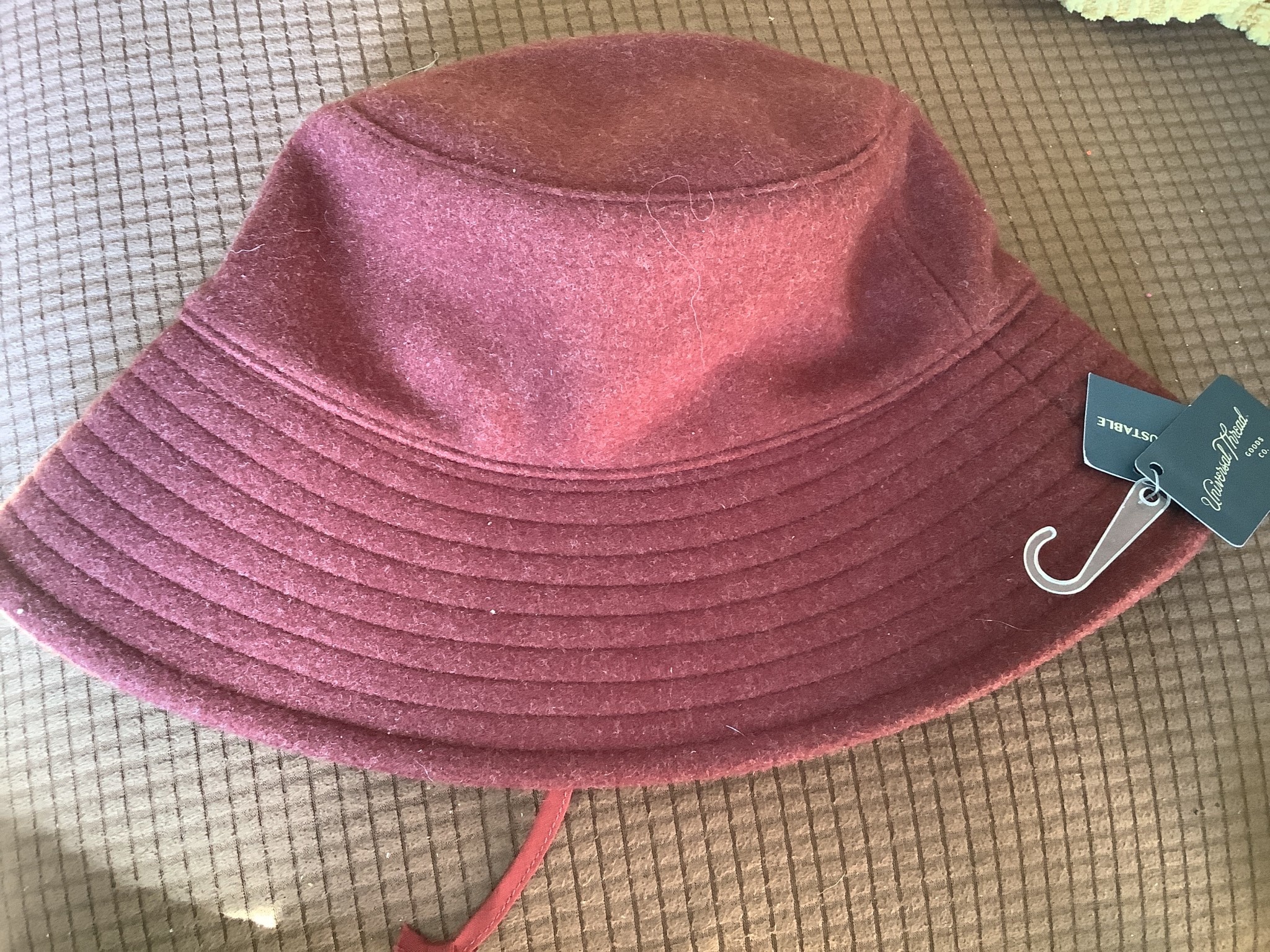 Felt Bucket Hat - Universal Thread Red, Women's