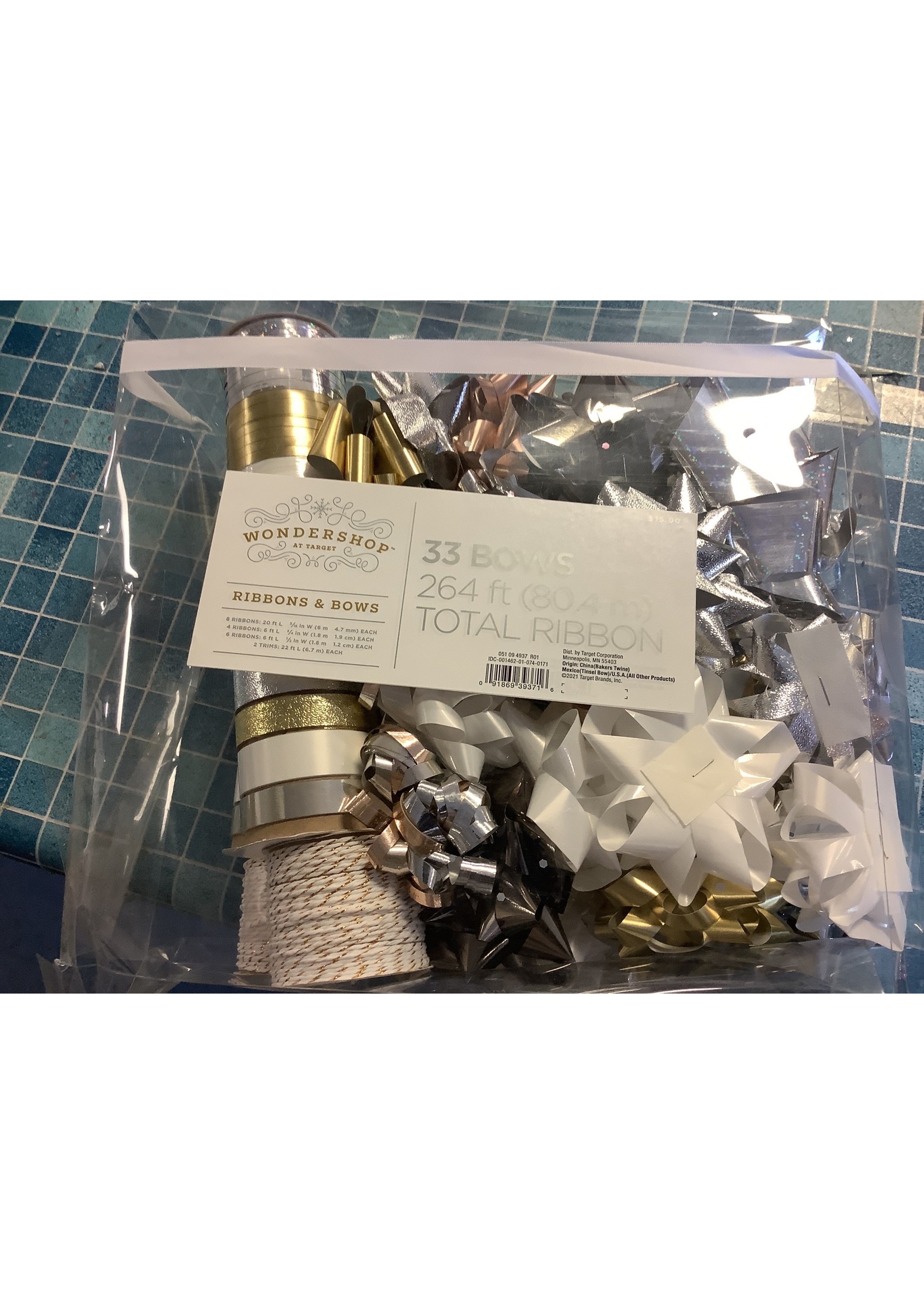 33 bows 264 foot ribbon set