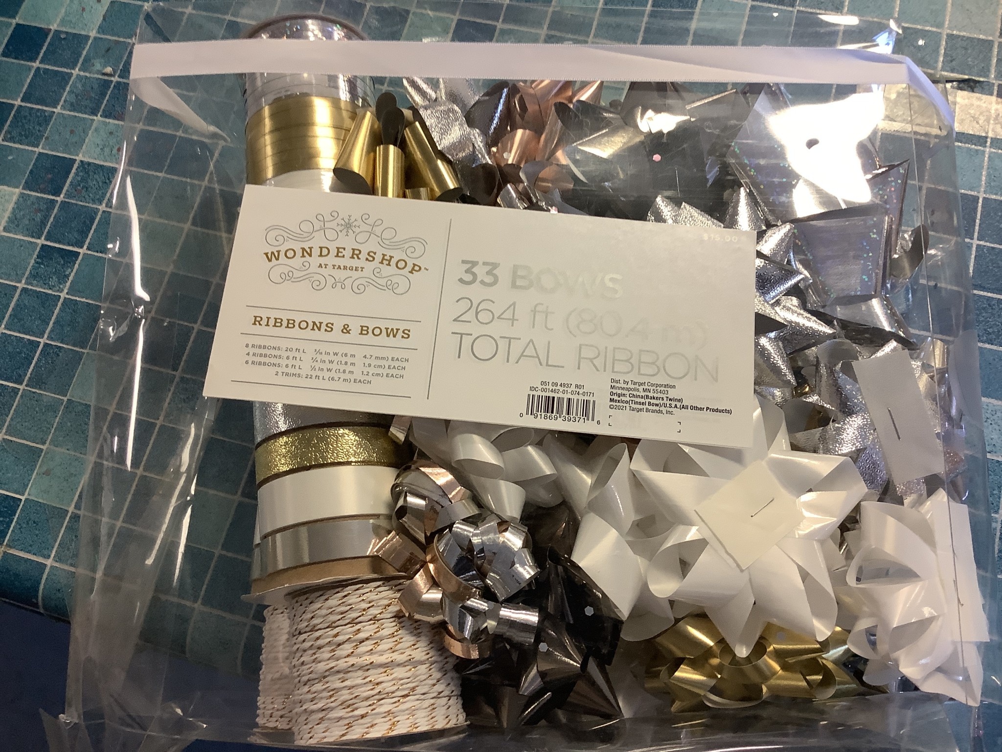 33 bows 264 foot ribbon set - D3 Surplus Outlet
