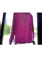 Pink long sleeve NY Tennis shirt L