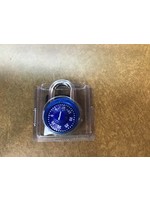 *open package* Master Lock 1 7/8"  Combination Lock blue