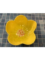 Melamine Flower Bowl 14oz (yellow)