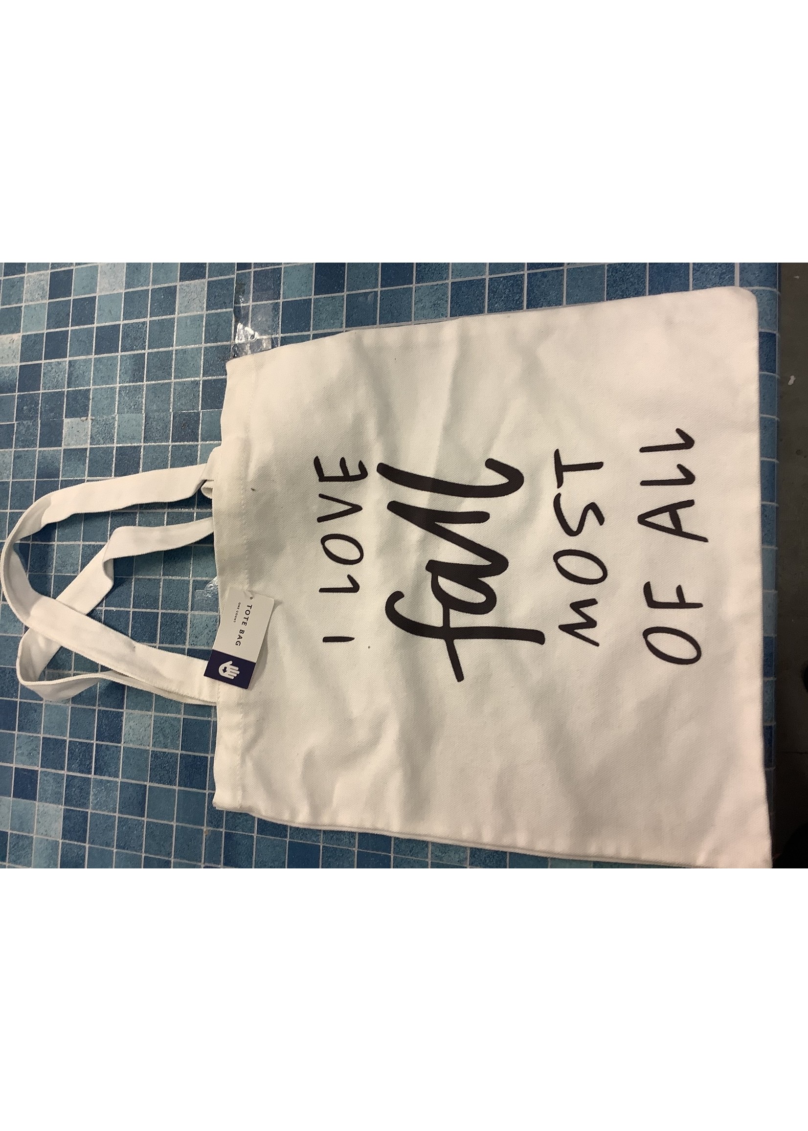 I love fall most of all bag