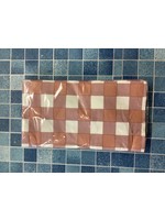 3 Ply Red Checkered Napkin 16 count