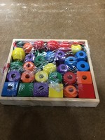 *no cover* *taped*Primary Lacing Beads (30 pieces)