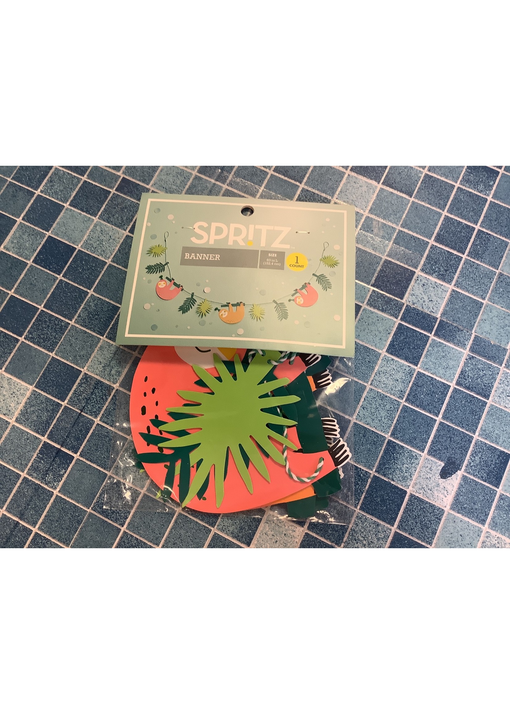 Sloth Jungle Banner - Spritz
