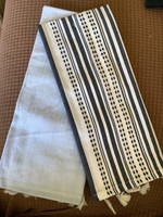 navy/light denim blue 2ct Bullseye Dish Towels