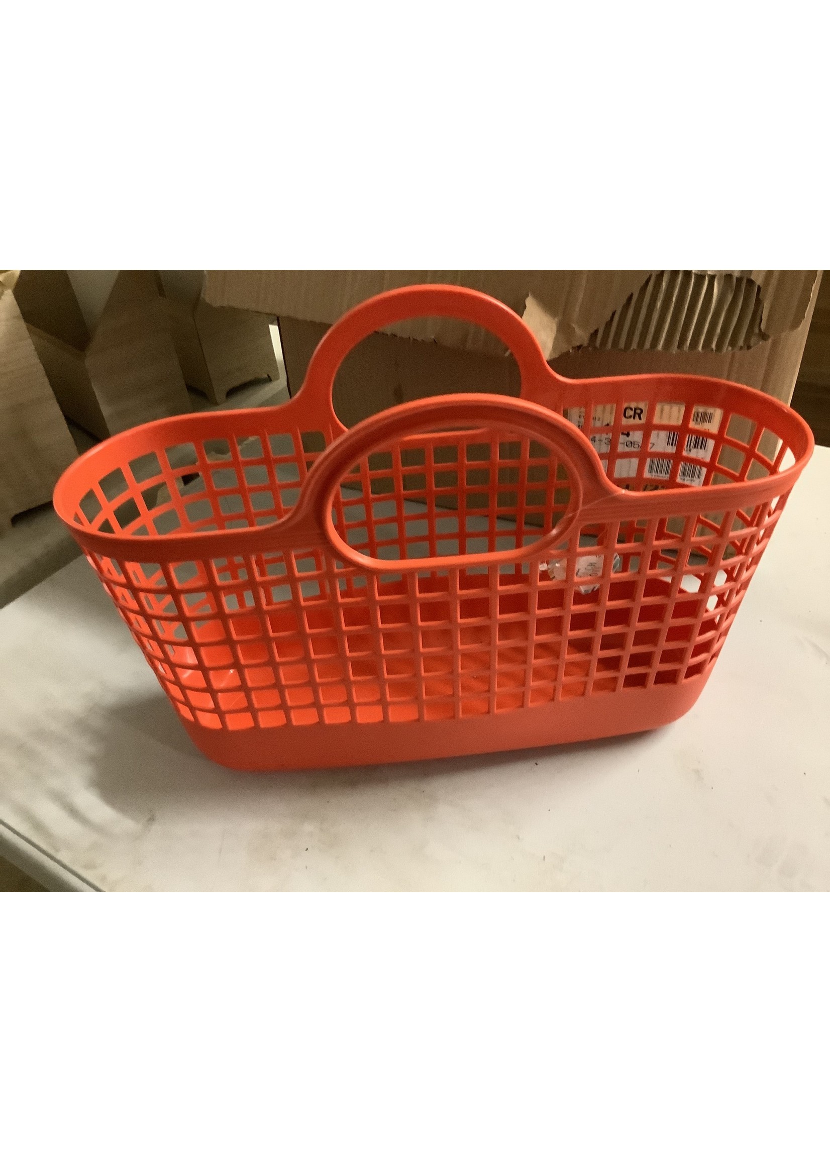 Red-Orange Beach Tote