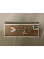 I Love Fall Most Of All reversible Wall Decor