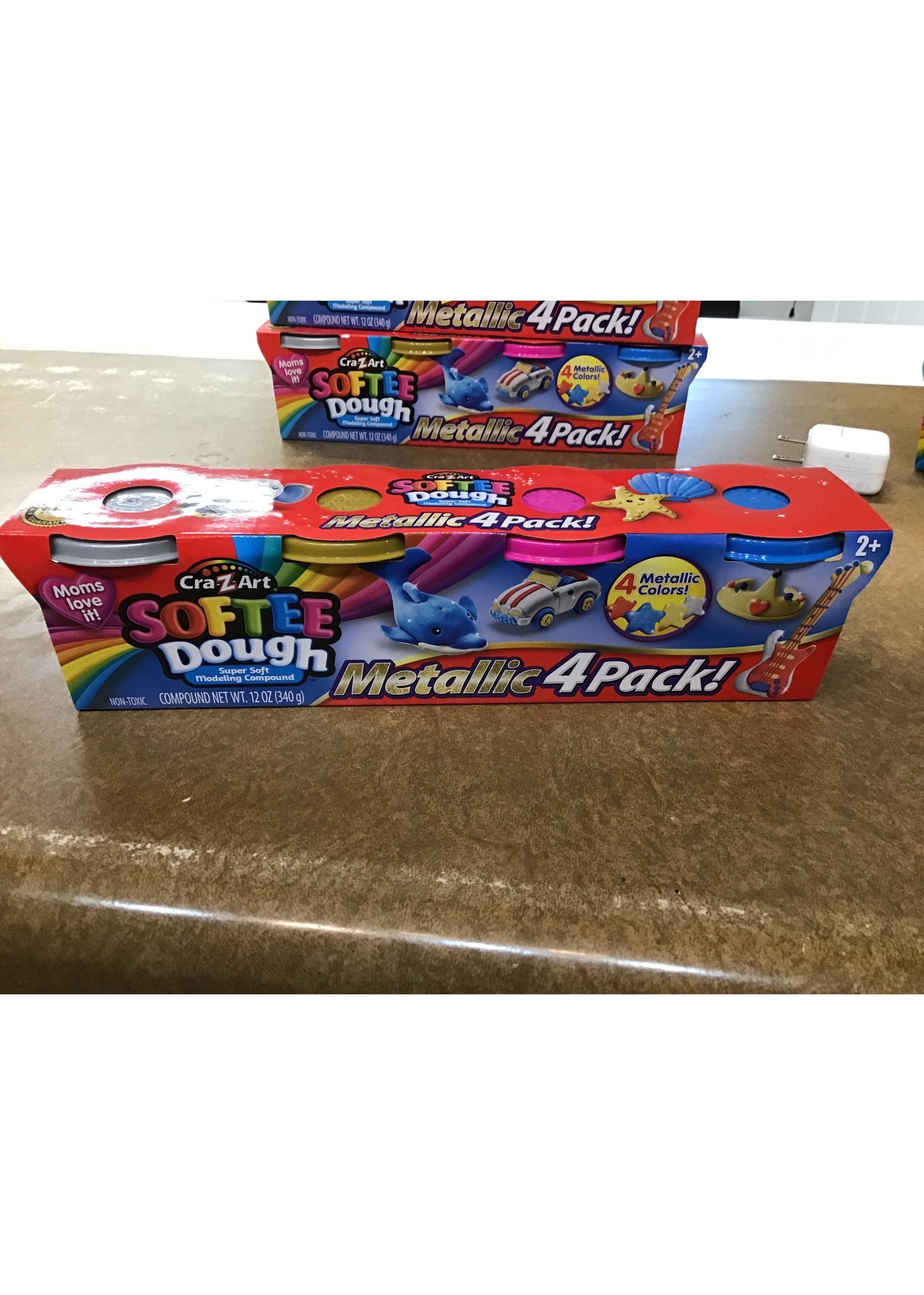 Cra-Z-Art Softee Dough Metallic 4pk