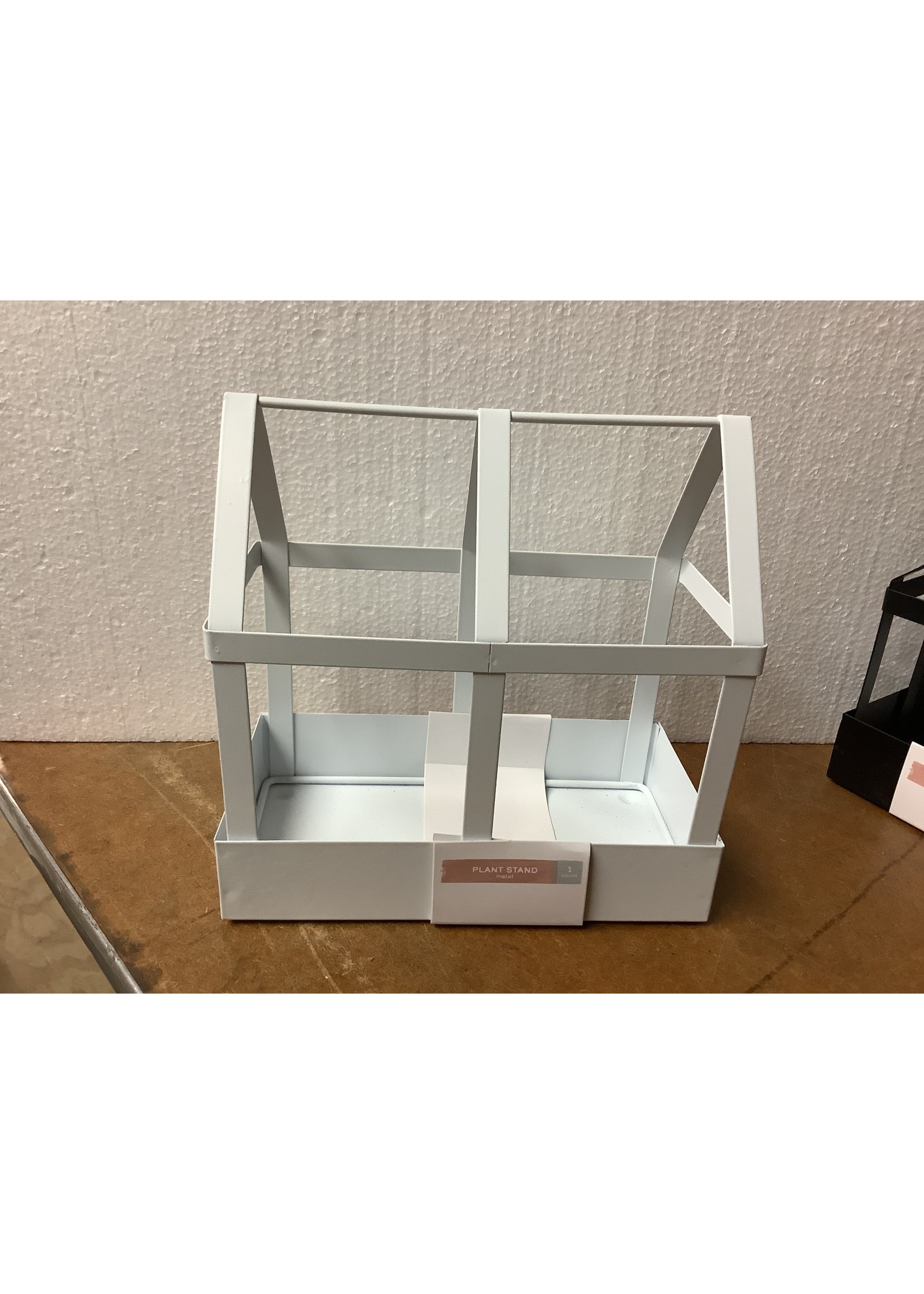 8x8x4 White  House  Metal plant stand Planter