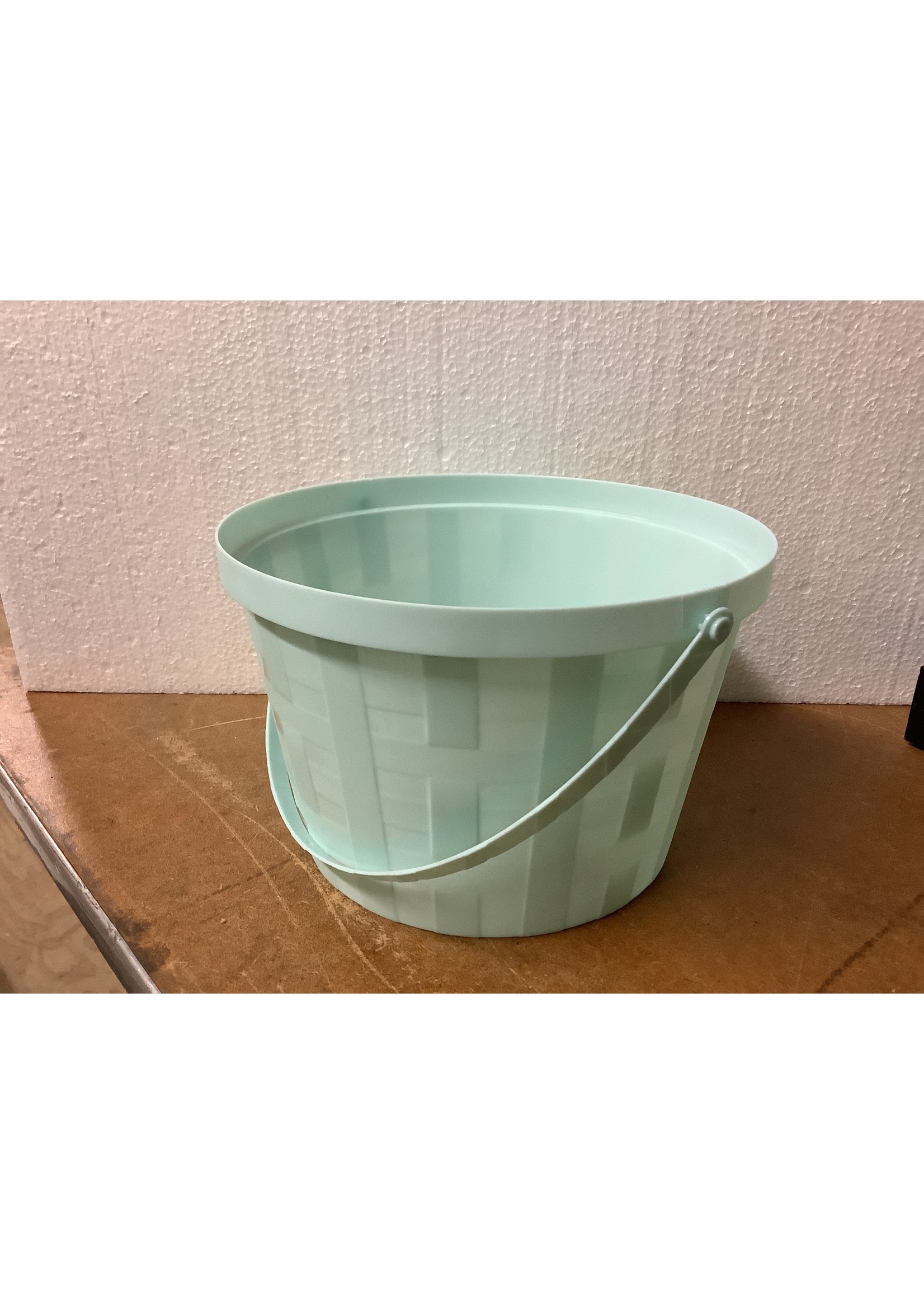 Aqua Easter basket