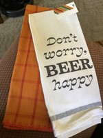 Don’t Worry Beer Happy 2ct Bullseye Dish Towels