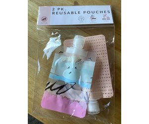 2 pack Reusable Pouches Vivitar pink - D3 Surplus Outlet