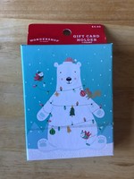 Wondershop gift card holder - polar bear