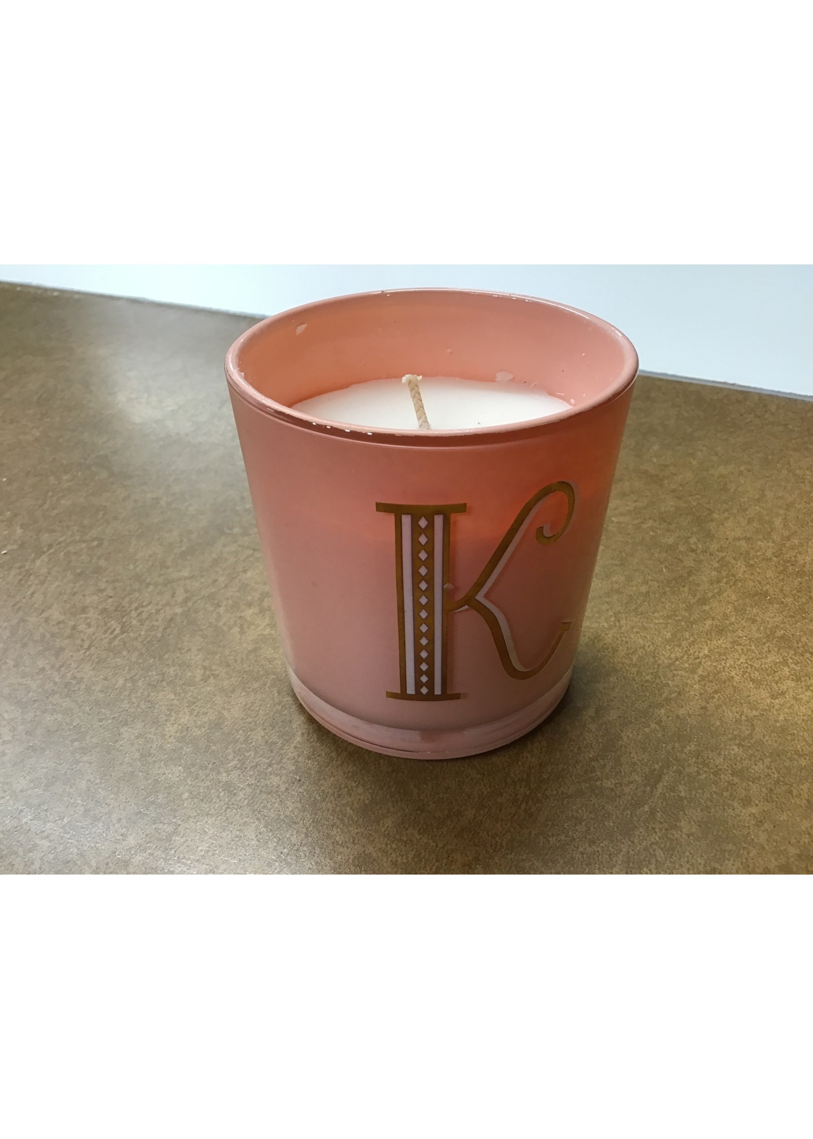 Opal house monogram candle K