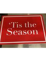 20”x14” Tis the season hanging sign