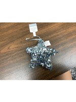Wondershop Silver Glitter Star Ornaments