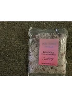 Rose water vanilla bath salt