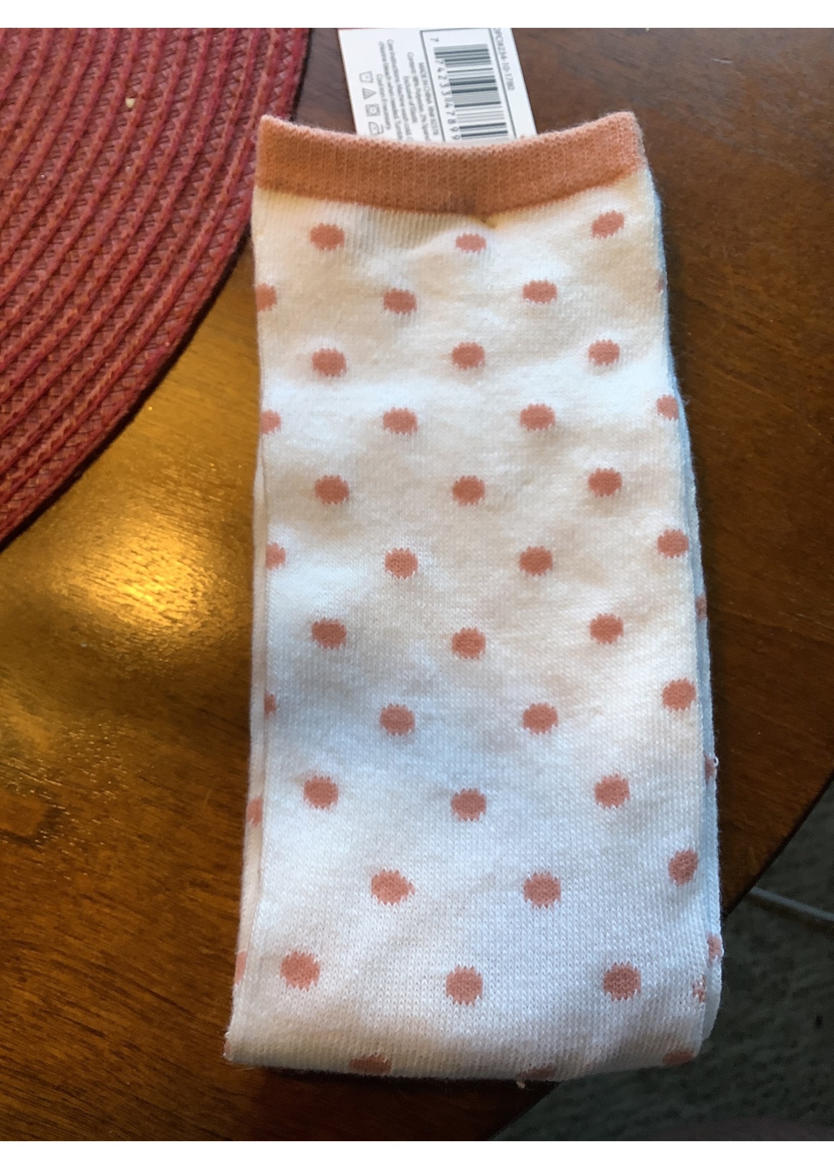 Ladies crew socks - Dusty rose 9-11 gertex