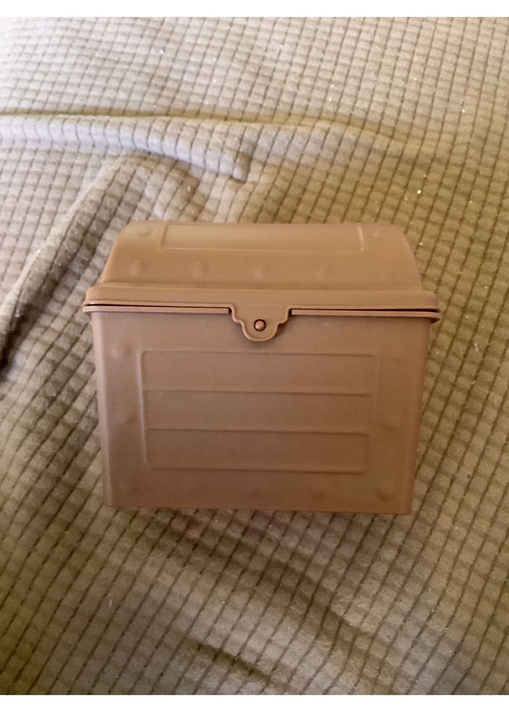 Brown plastic Treasure Box