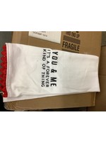 *Missing 1* 2ct Dish Towels Valentine's Day -  You & Me -Bullseye's Playground