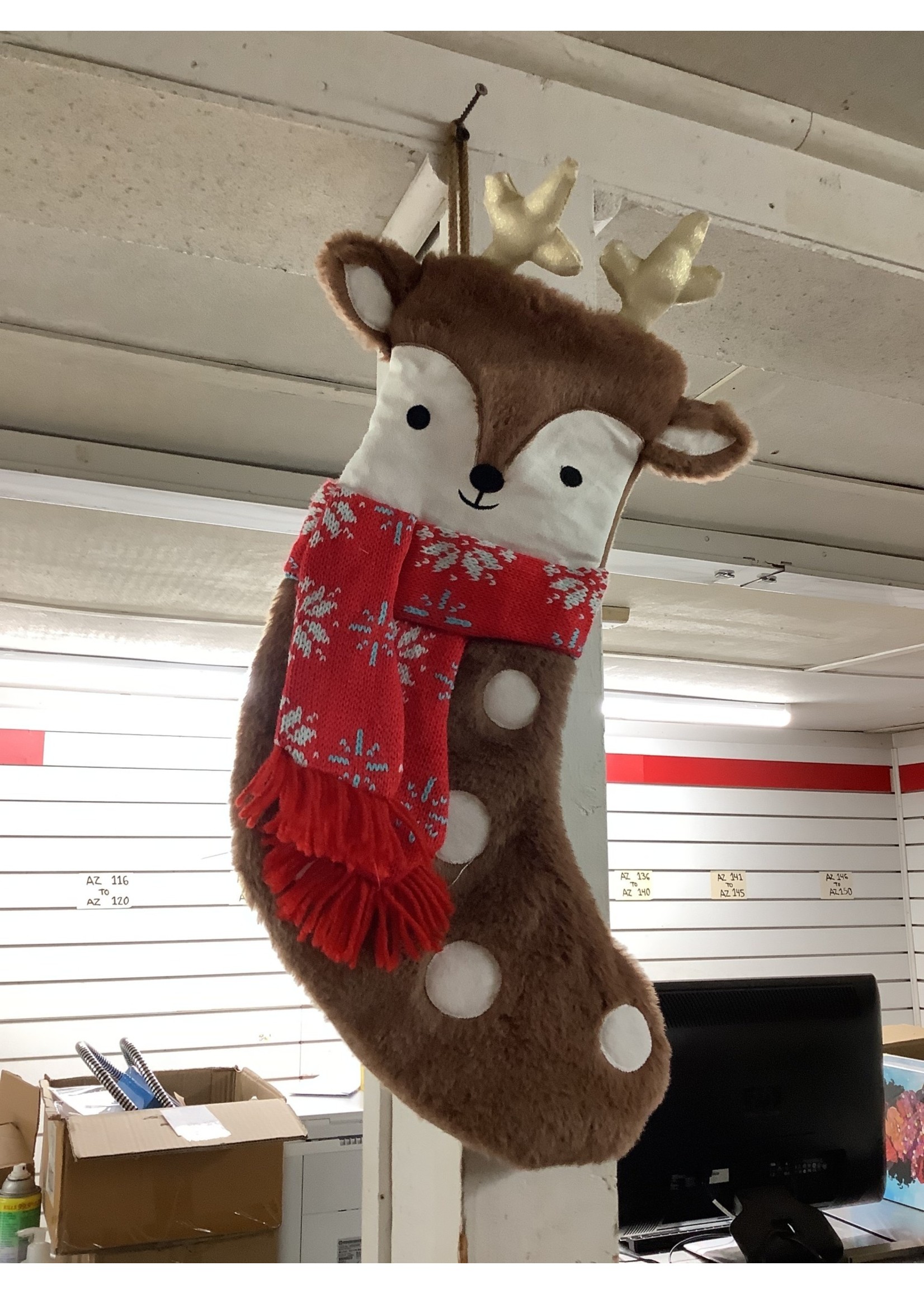 Wondershop Reindeer Stocking