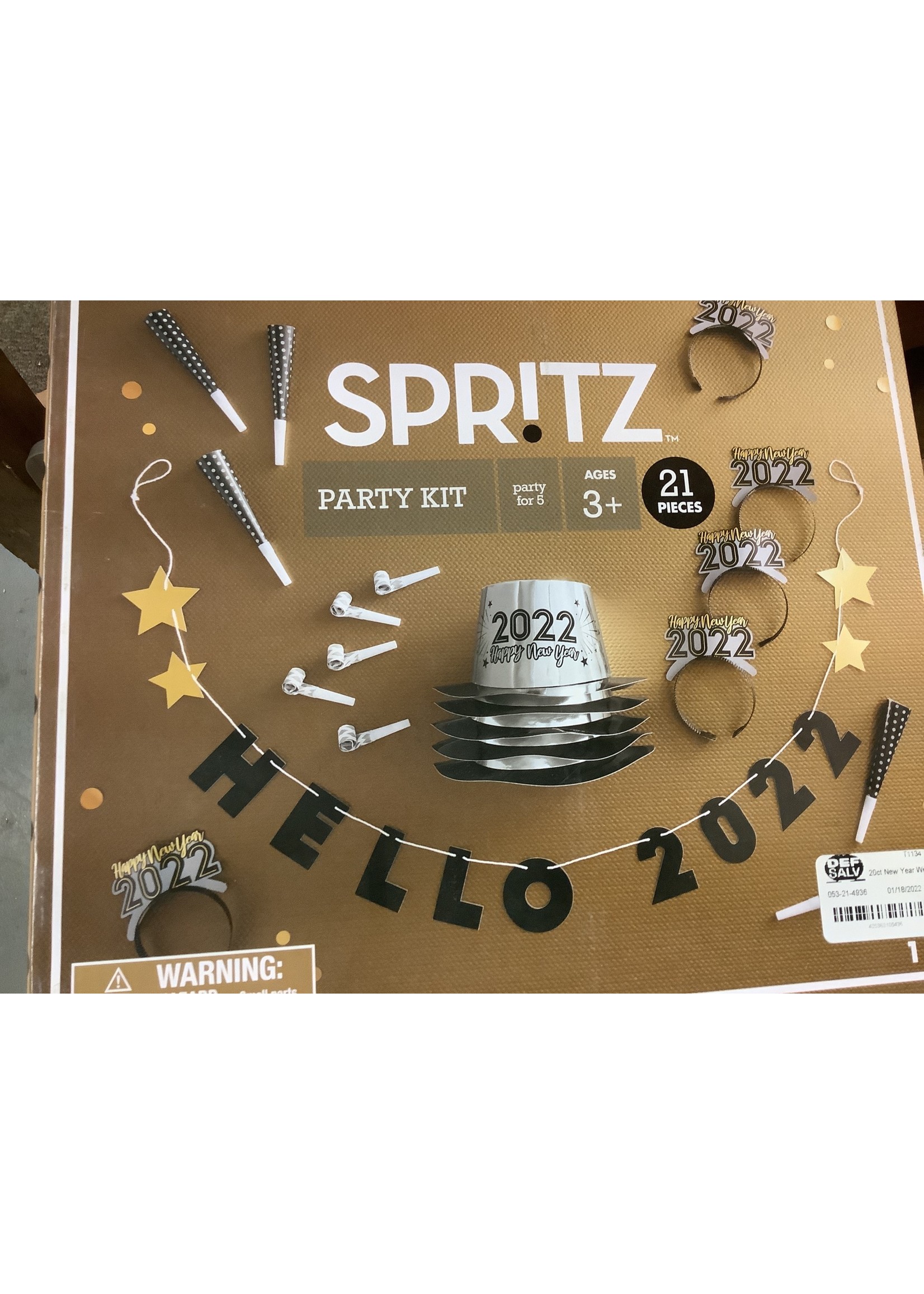 2022 New Year party pack