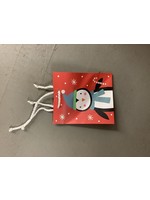 Small Red Penguin Gift Bag