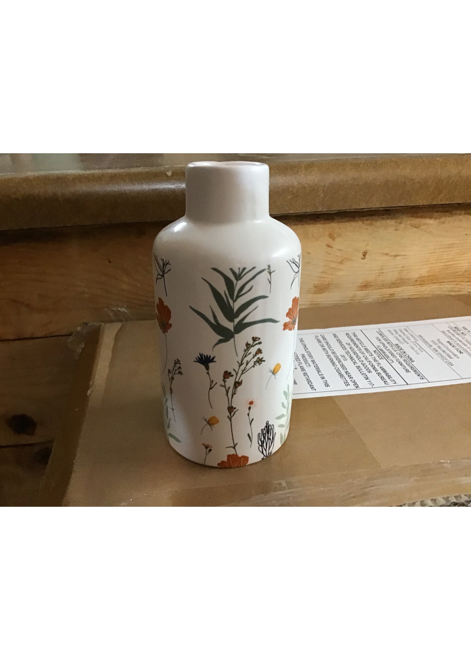 Vase - flower 3” x 6”