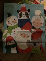 Extra Large Holiday Gift Bag (Animals/Santa/Mrs Claus)