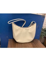 A New Day White Snake Skin Purse