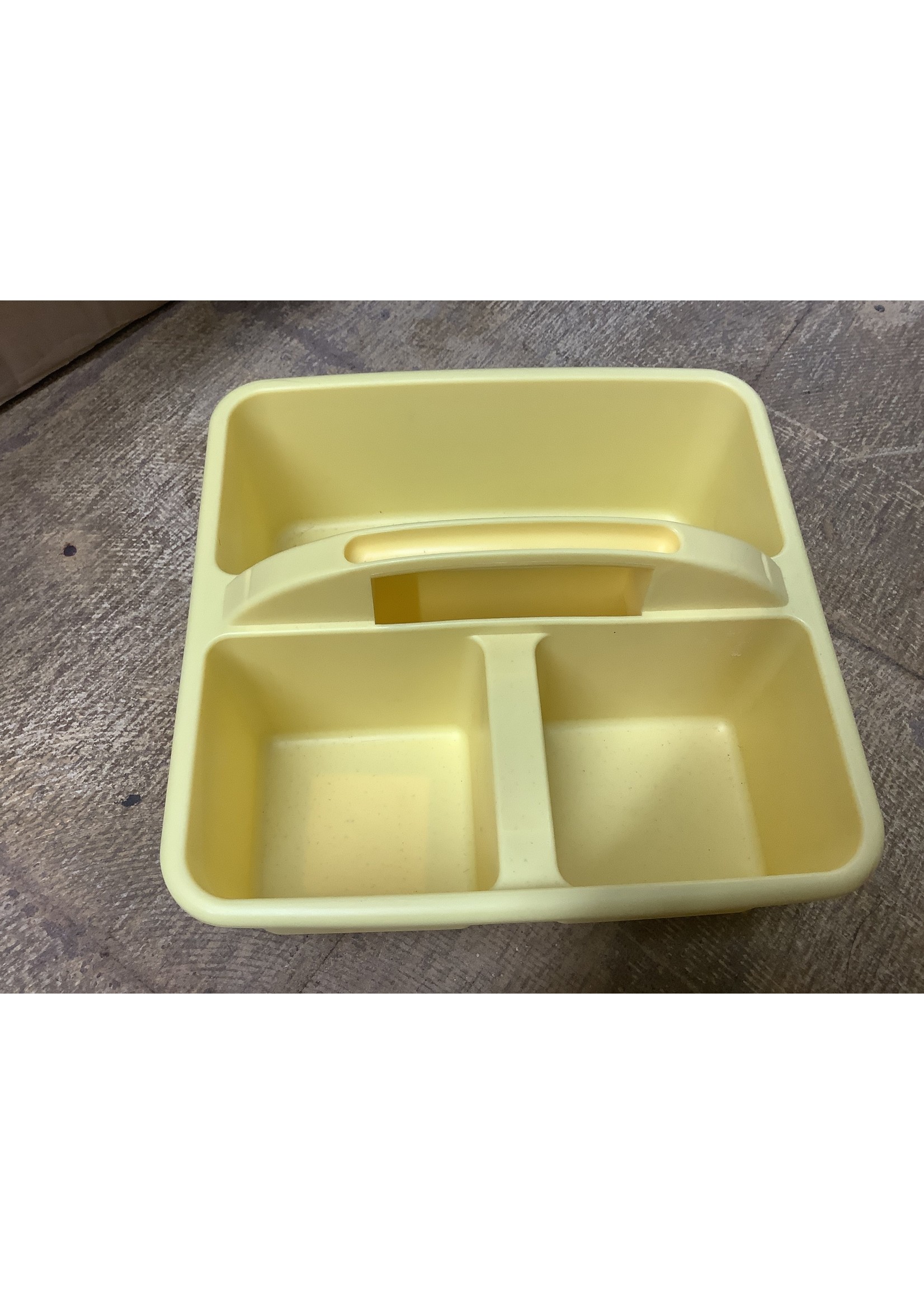 Yellow Supply Caddy For Kids