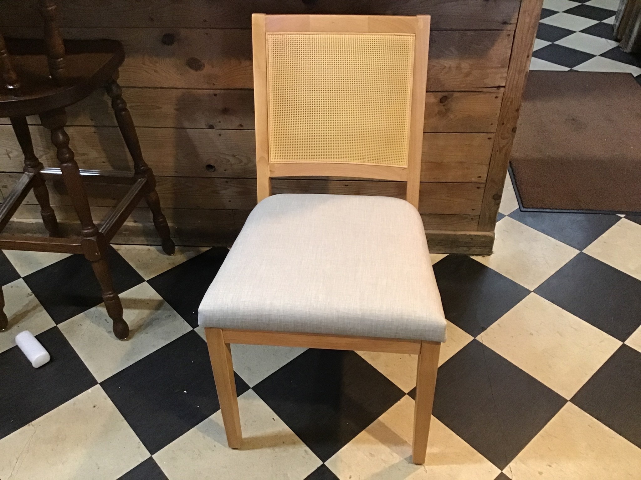 Oak park cane dining chair deals