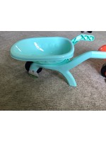 Little Teal Wheelbarrow plastic toy