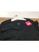 Long Sleeve Scoop Neck Side Shirred Maternity T-Shirt - Isabel Maternity by Ingrid & Isabel™ Black xl